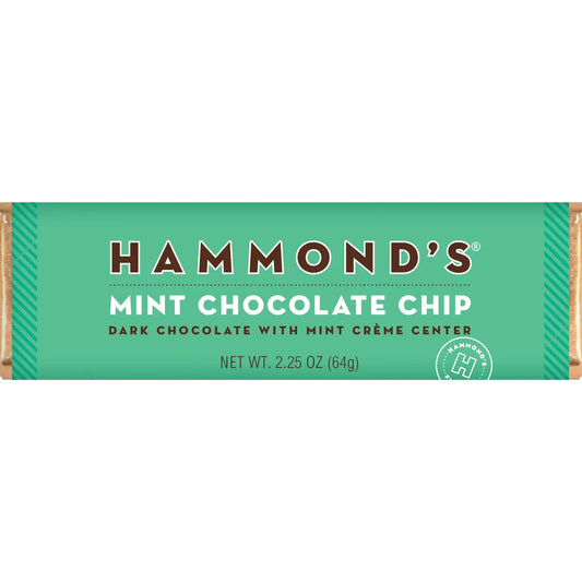 Hammond's Mint Chocolate Chip Chocolate Bar