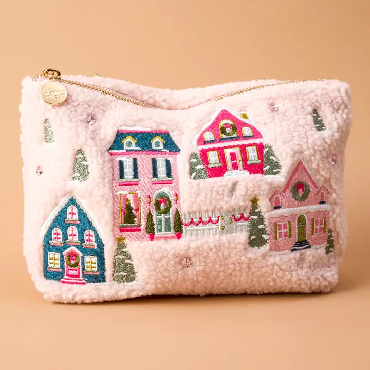 Holiday Teddy Pouch