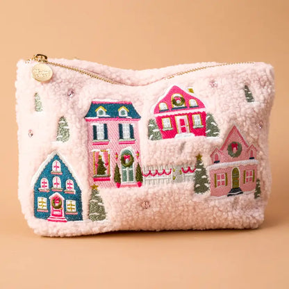 Holiday Teddy Pouch