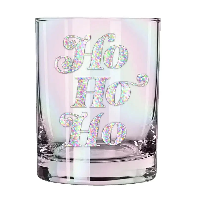 Ho Ho Ho Glass