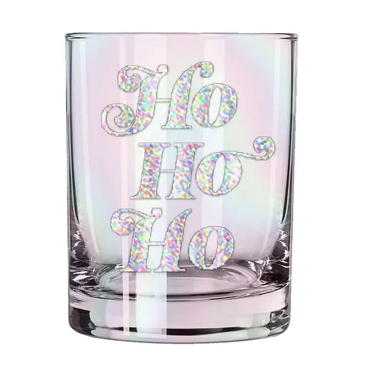 Ho Ho Ho Glass