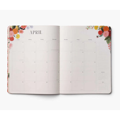 2026 Dahlia 12-Month Appointment Notebook