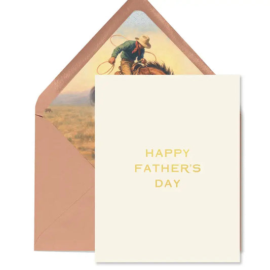 Father's Day Rodeo Greeting Card