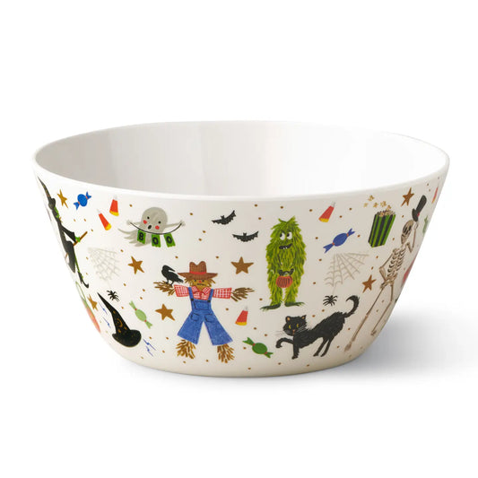 Halloween Parade Melamine Serving Bowl