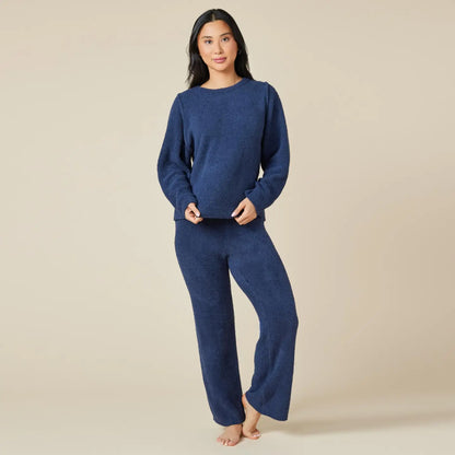 Reverse Seam Marshmallow Lounge Set