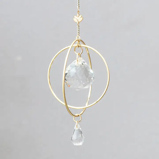 Mini Suncatcher - Lotus/Strength