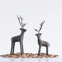 Load image into Gallery viewer, Cast Iron Deer Figures
