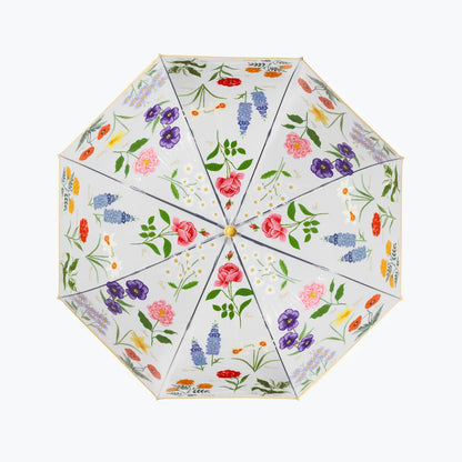 Garden Study Clear Umbrella