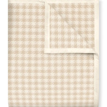 Load image into Gallery viewer, ChappyWrap Houndstooth Wheat Blanket
