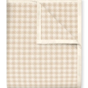 ChappyWrap Houndstooth Wheat Blanket