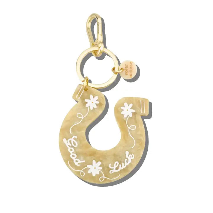 Good Luck Horseshoe Bag Charm + Keychain
