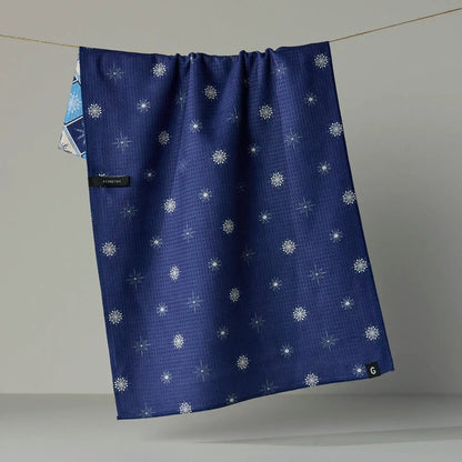 Snowflake Chalet Luxe Kitchen Towel