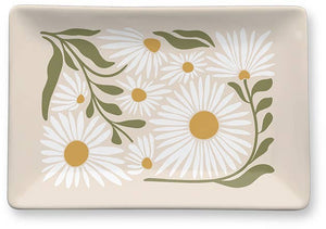 Daisy Porcelain Tray