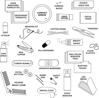 Criss Cross Shemergency Survival Kit