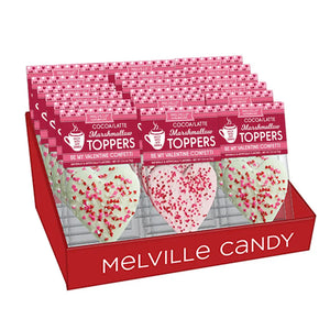 Valentine Heart Marshmallow Toppers