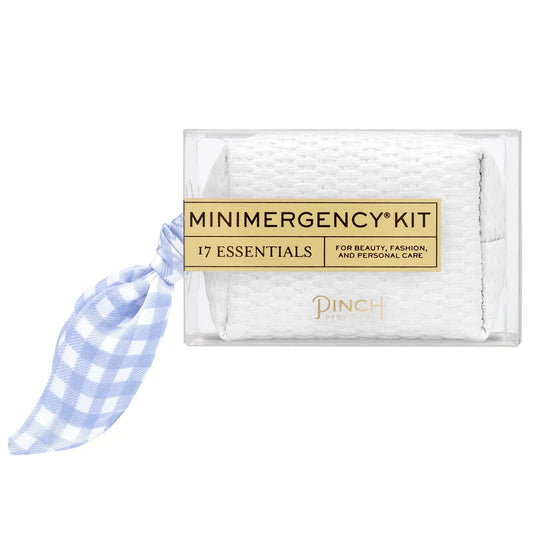 Gingham Scarf Minimergency Kit