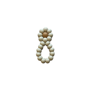 Quinn Flower Teether in Navajo Speckled