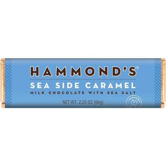 Hammond's Natural Sea Side Caramel Chocolate Bar