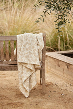 Load image into Gallery viewer, ChappyWrap Wildflower Moss Grey Lightweight Blanket
