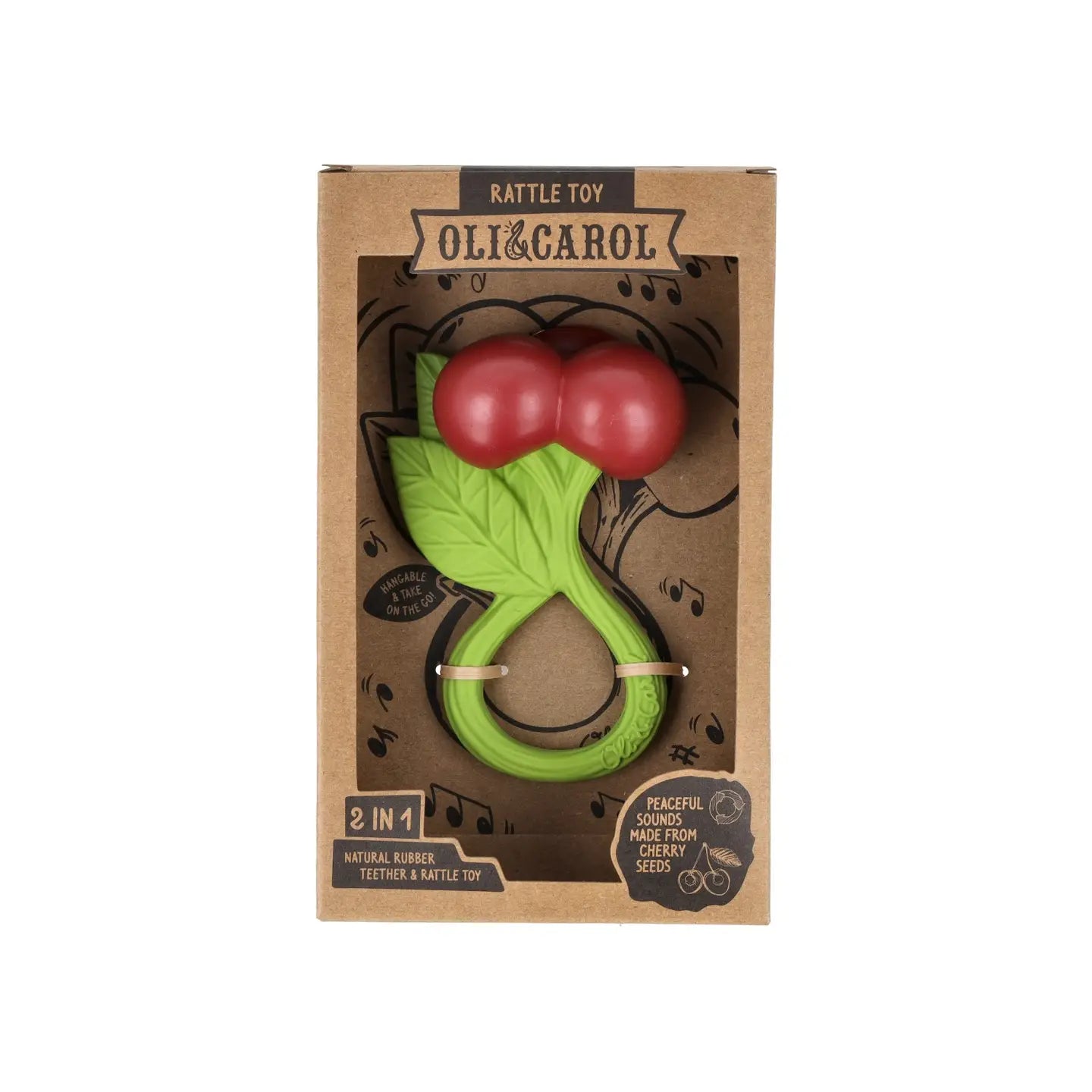 Cherry Rattle Toy