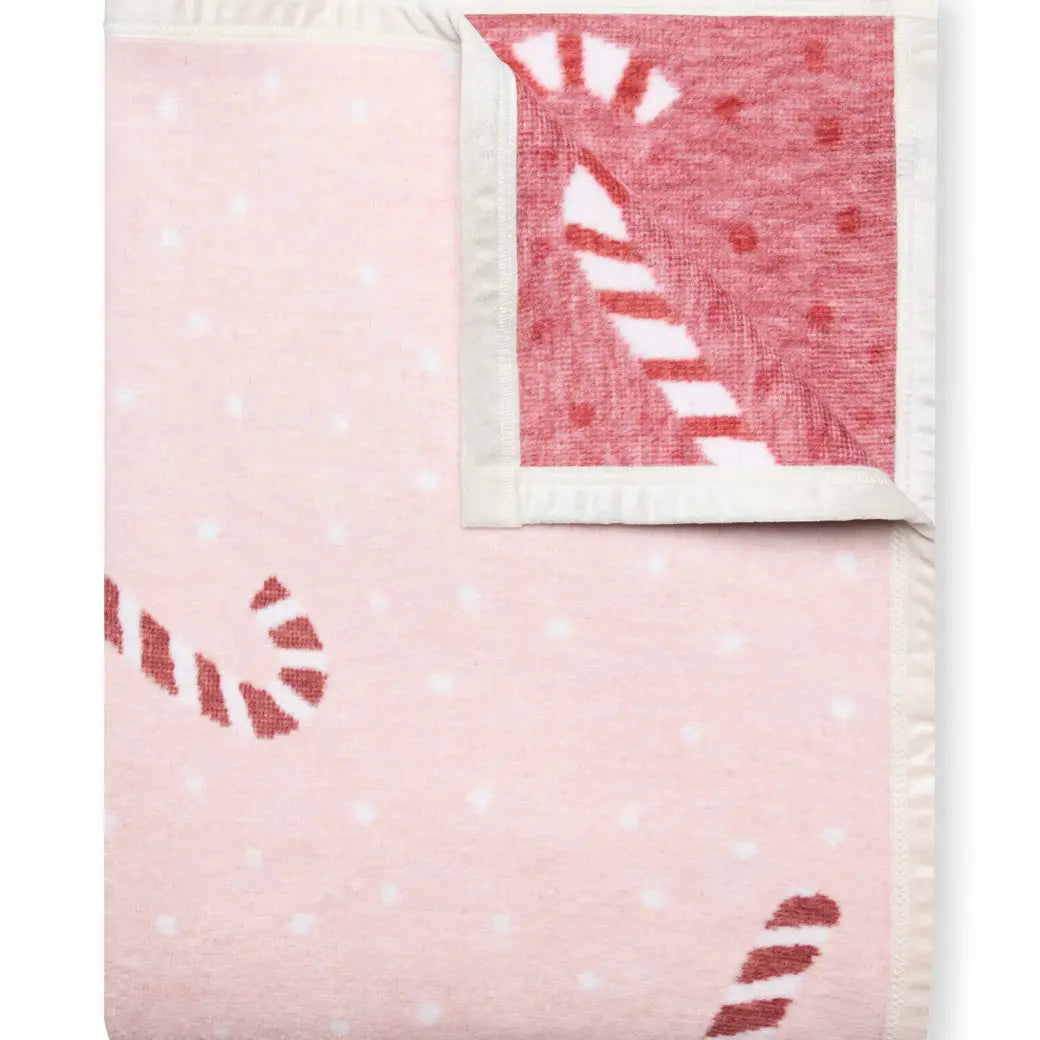 ChappyWrap Candy Canes Blanket