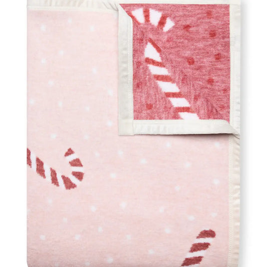ChappyWrap Candy Canes Blanket