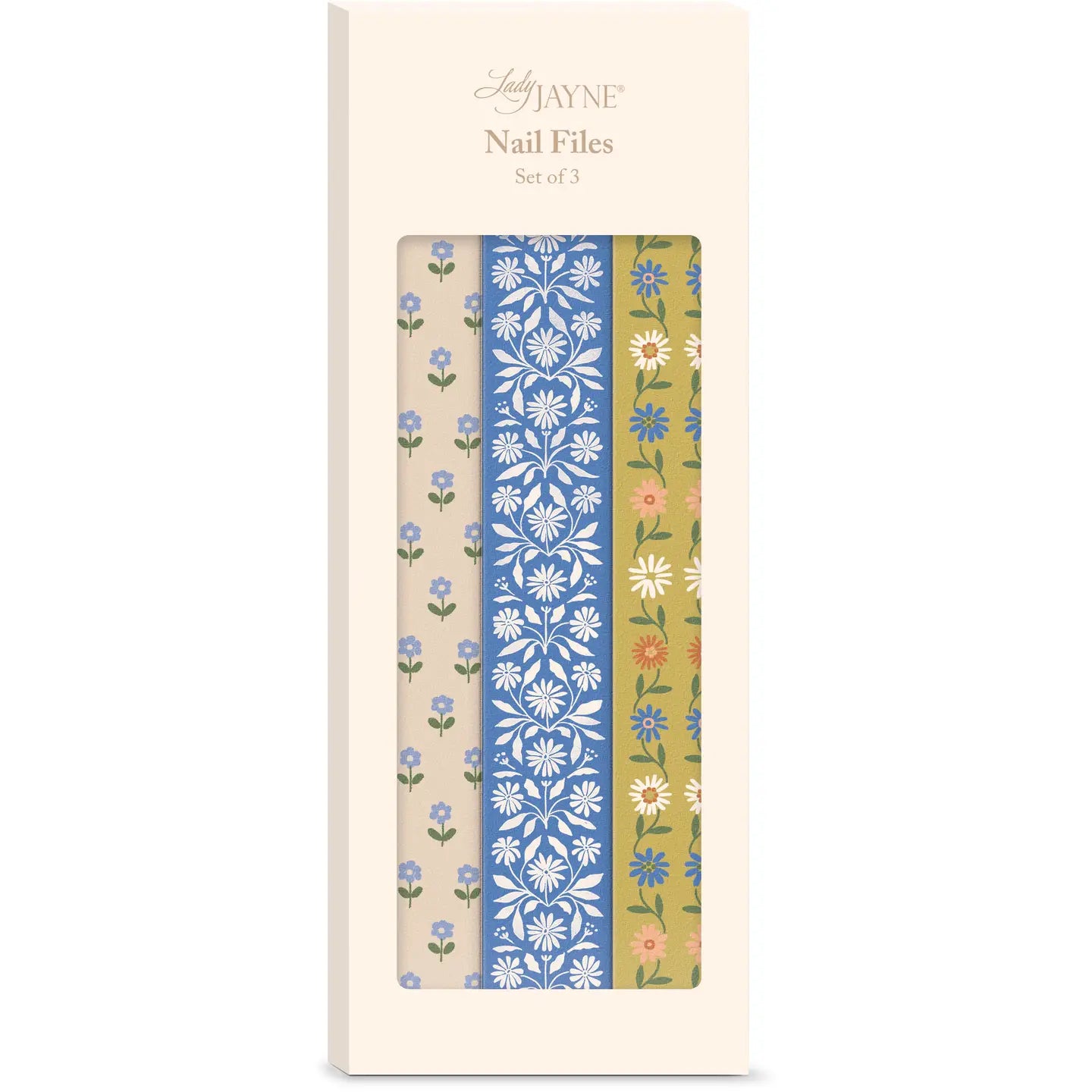 Floral Nail File Set