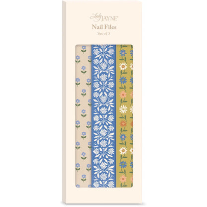 Floral Nail File Set