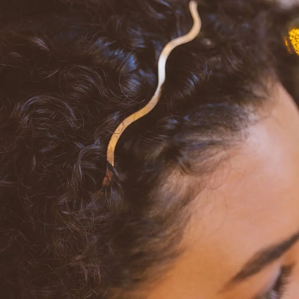 Waves of Gold Headband