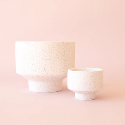 Speckle Footed Pot