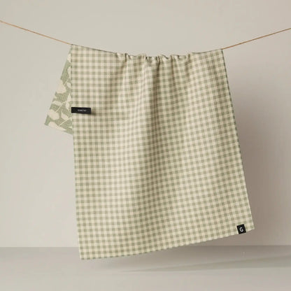 Sage Blossom Luxe Kitchen Towel