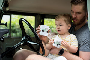 Vintage Truck // Two of a Kind Cup Set