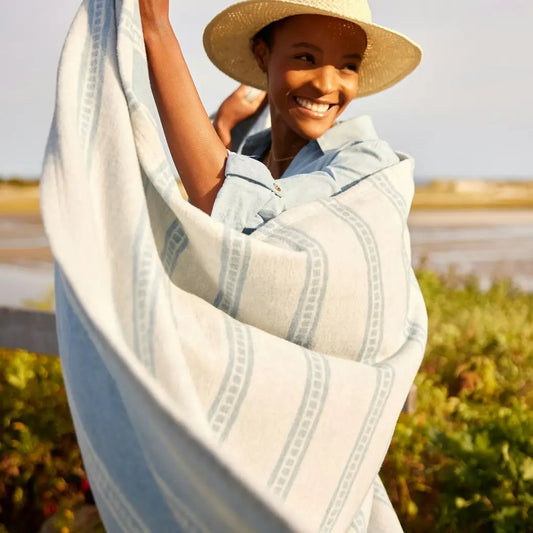 ChappyWrap Tile Stripe Lightweight Blanket