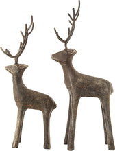 Load image into Gallery viewer, Cast Iron Deer Figures
