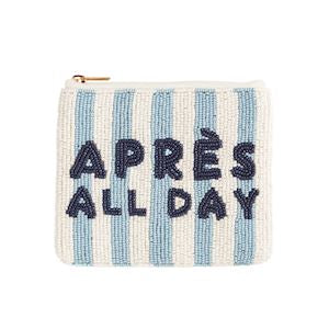 Stripe Ski Beaded Case