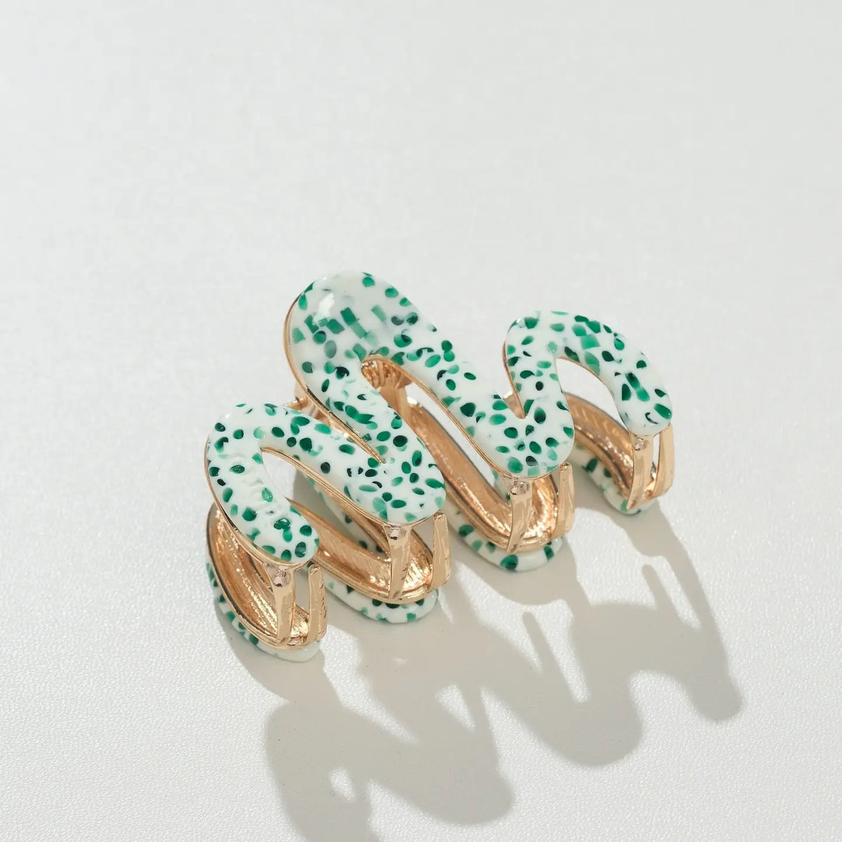 Willow Holiday Mini Squiggle Metal Claw Clip