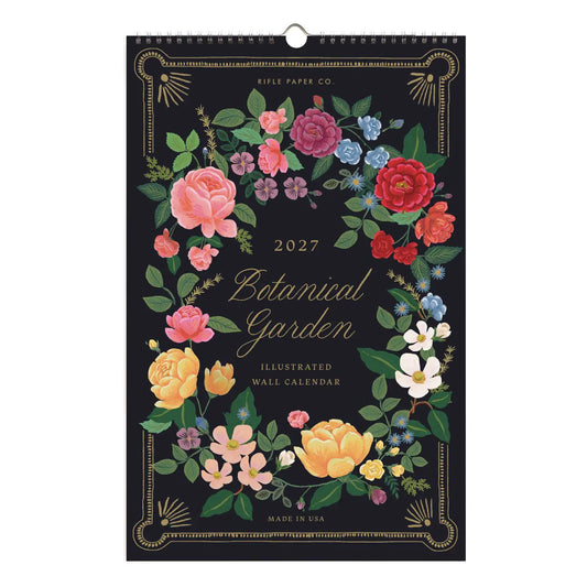 2027 Botanical Garden Wall Calendar