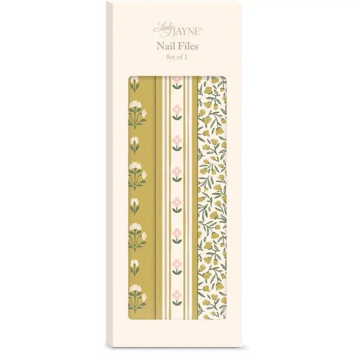 Floral Nail File Set
