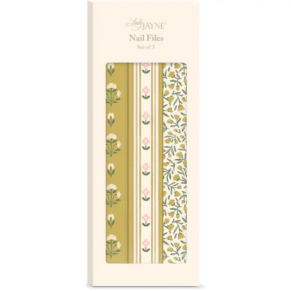 Floral Nail File Set