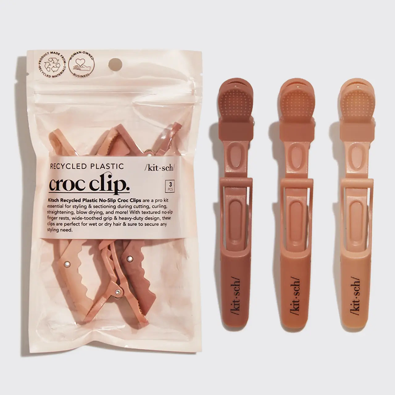 Recycled Plastic Crocodile Clip