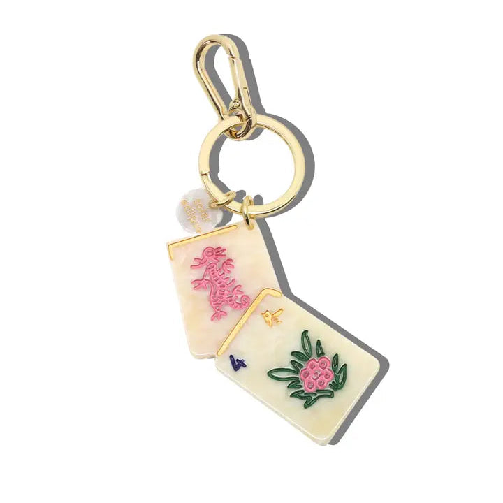 Mahjong Bag Charm + Keychain