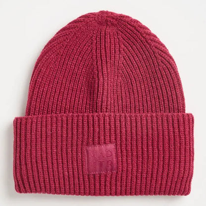 Mad Htr Ribbed Knit Beanie