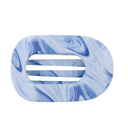 Teleties Round Flat Hair Clip | Large