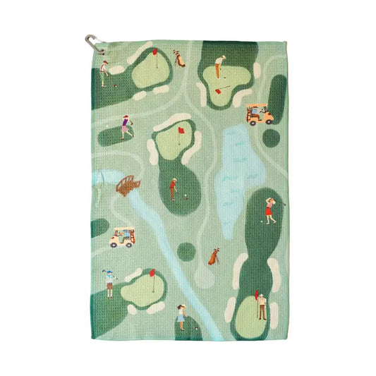 Golf Scene Towel