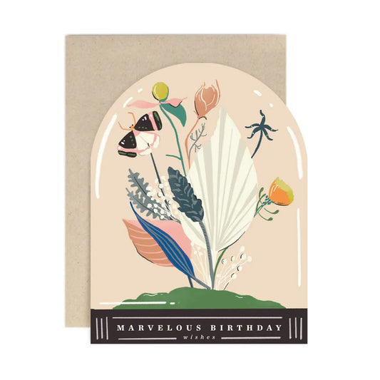 Marvelous Birthday Terrarium Birthday Card