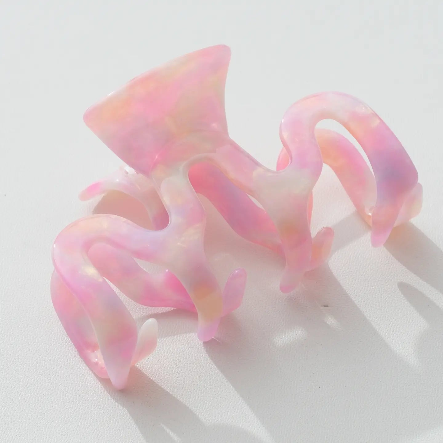 Pink Malibu Large Assorted Claw Clips