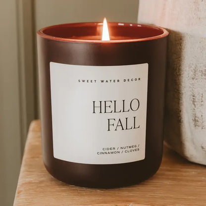 Hello Fall Soy Candle