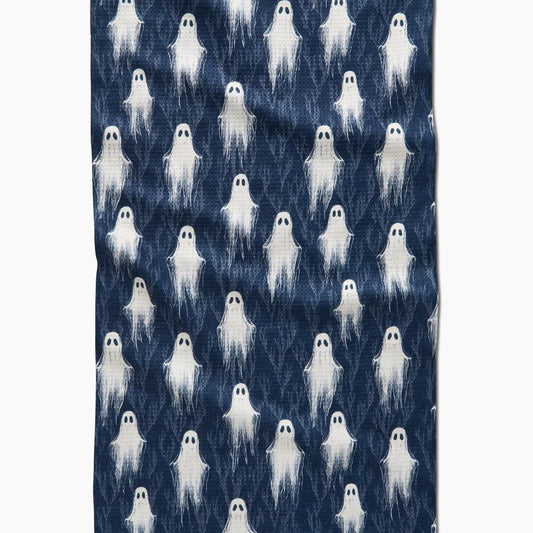 Ghosting Around Tea Towel