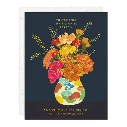 Favorite Person Anniversary Card