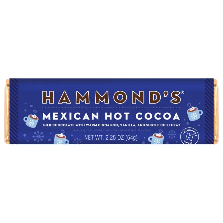 Hammond's Mexican Hot Cocoa Chocolate Bar